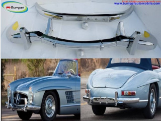 Mercedes 300SL Roadster bumpers (1957-1963) by stainless steel